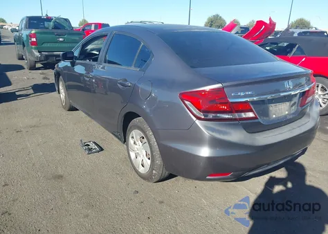 2014 Honda Civic Lx из США, поврежденный, VIN 19XFB2F53EE256831